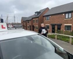 Huge congratulations Emma on passing today Lincoln